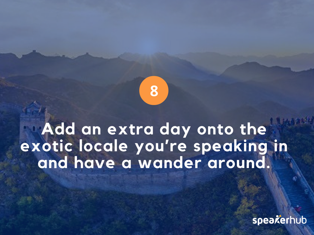 Add an extra day to exotic locale