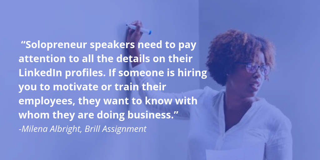 Step 1: Improve your LinkedIn page