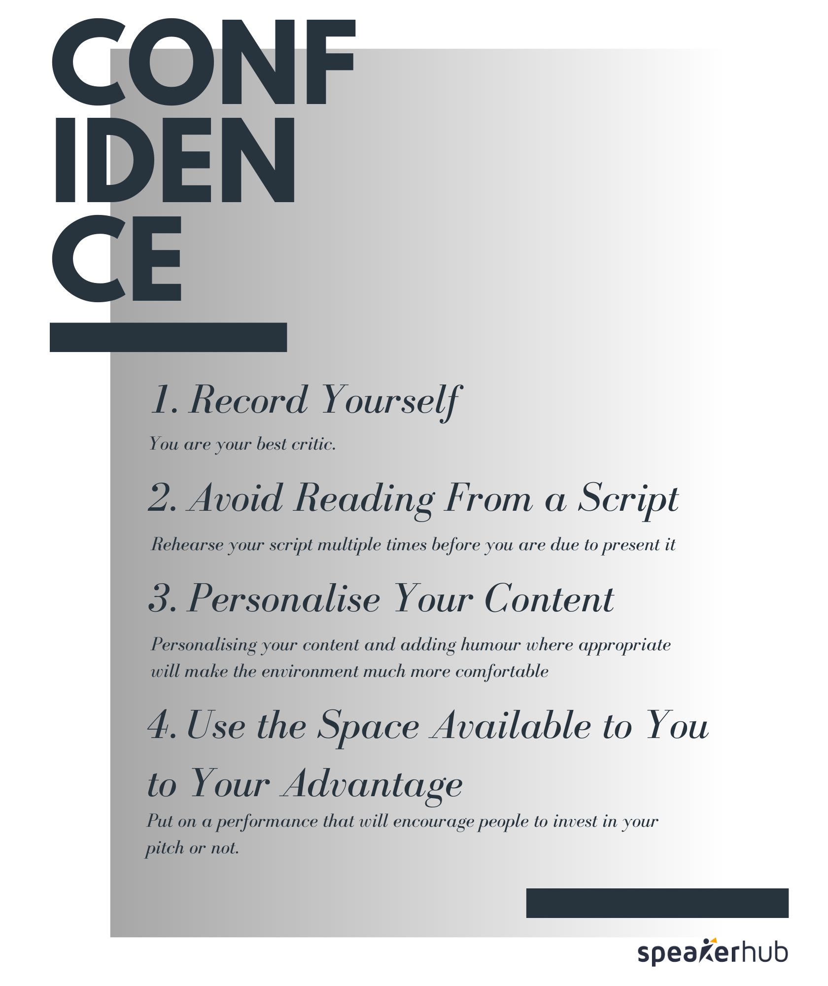 4 Ways to Grow Your Confidence as a Public Speaker