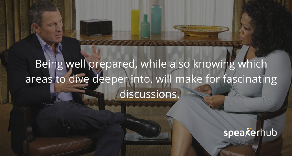 SpeakerHub Quote: \"Being well prepared, while also knowing which areas to dive deeper into, will make for fascinating discussions\" 