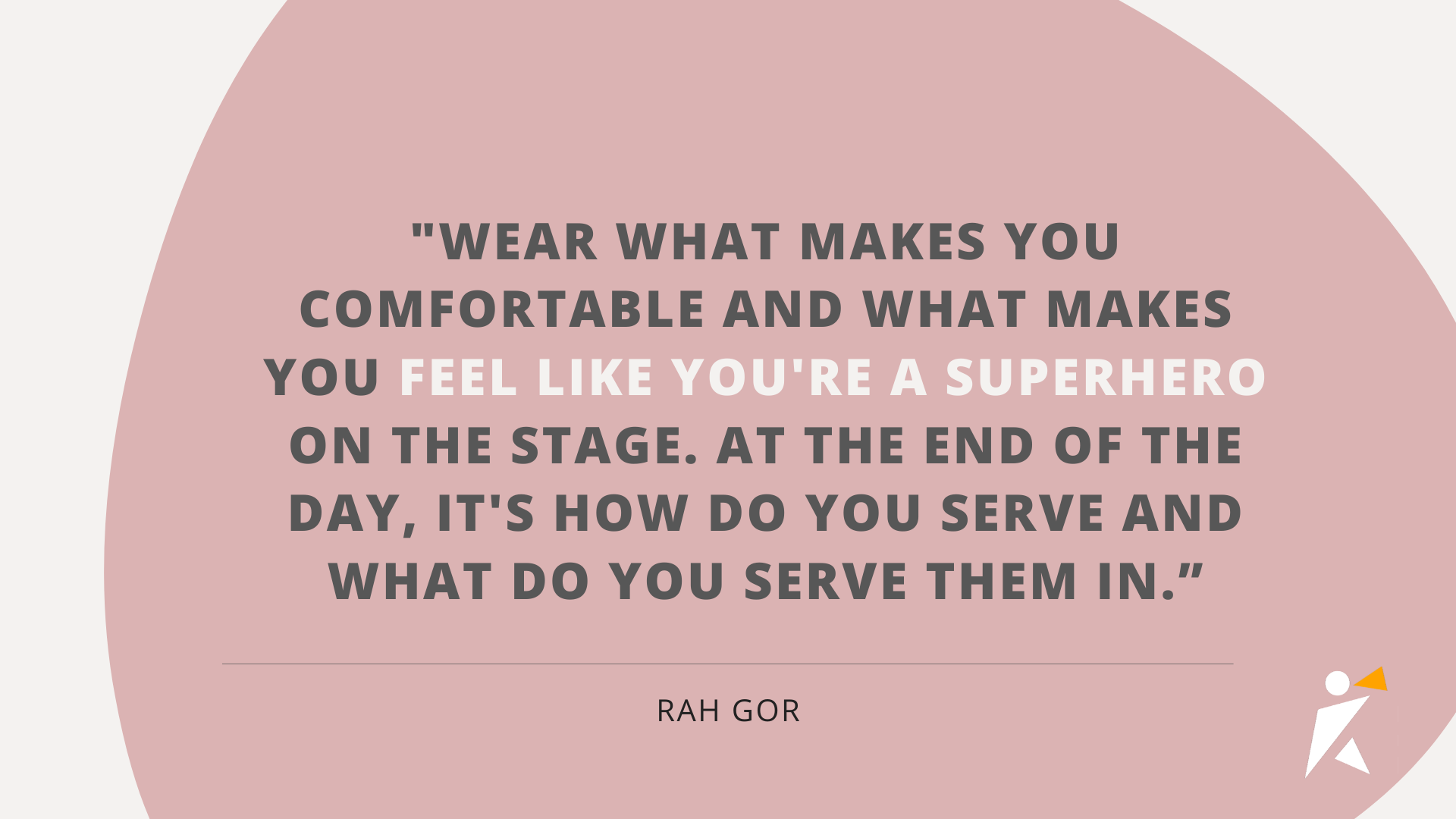 Be comfortable_SpeakerHub