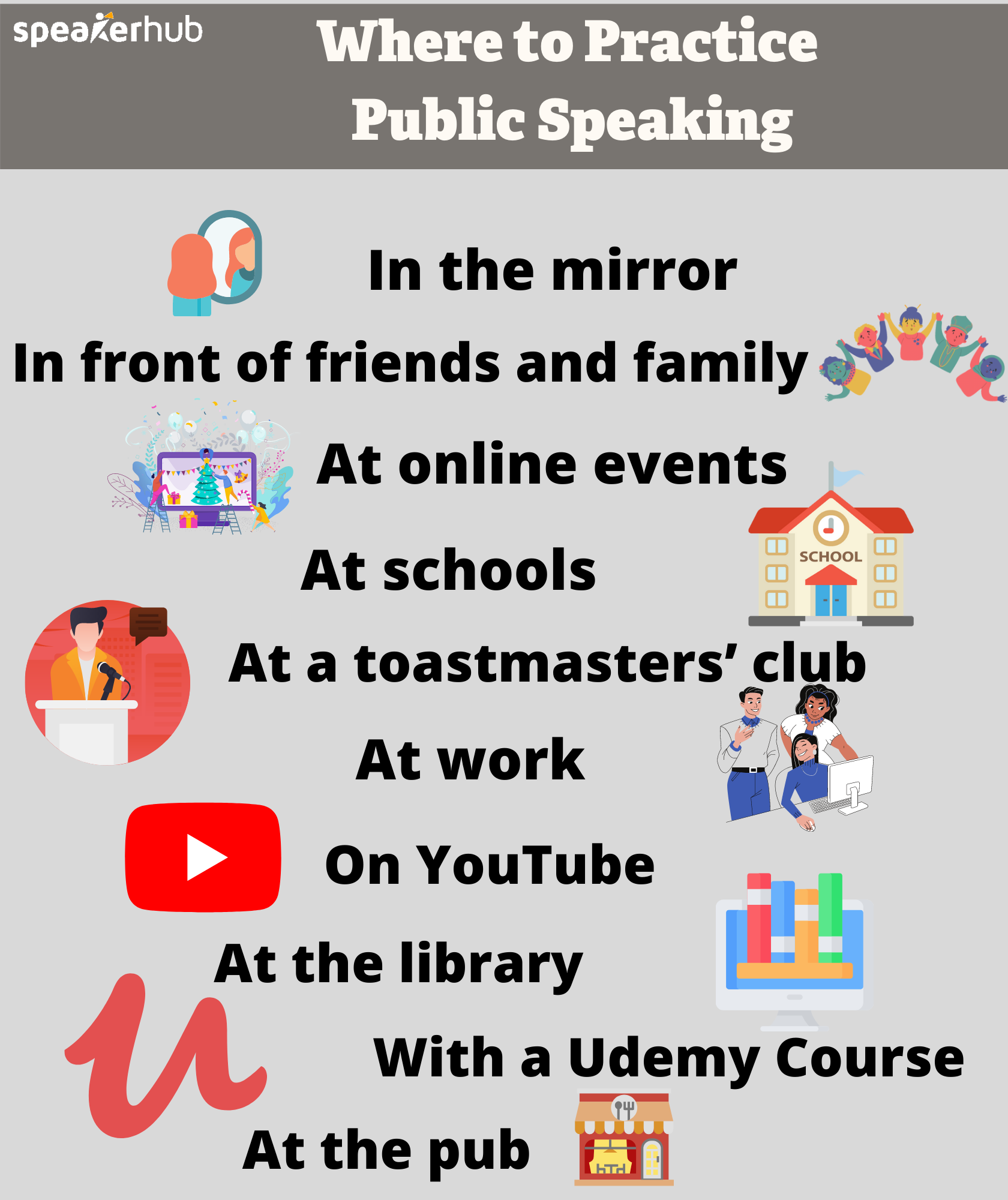 Practice Public Speaking