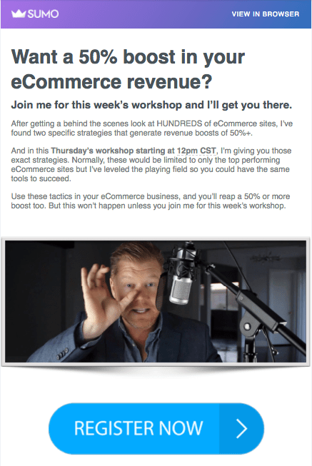 compelling CTA button