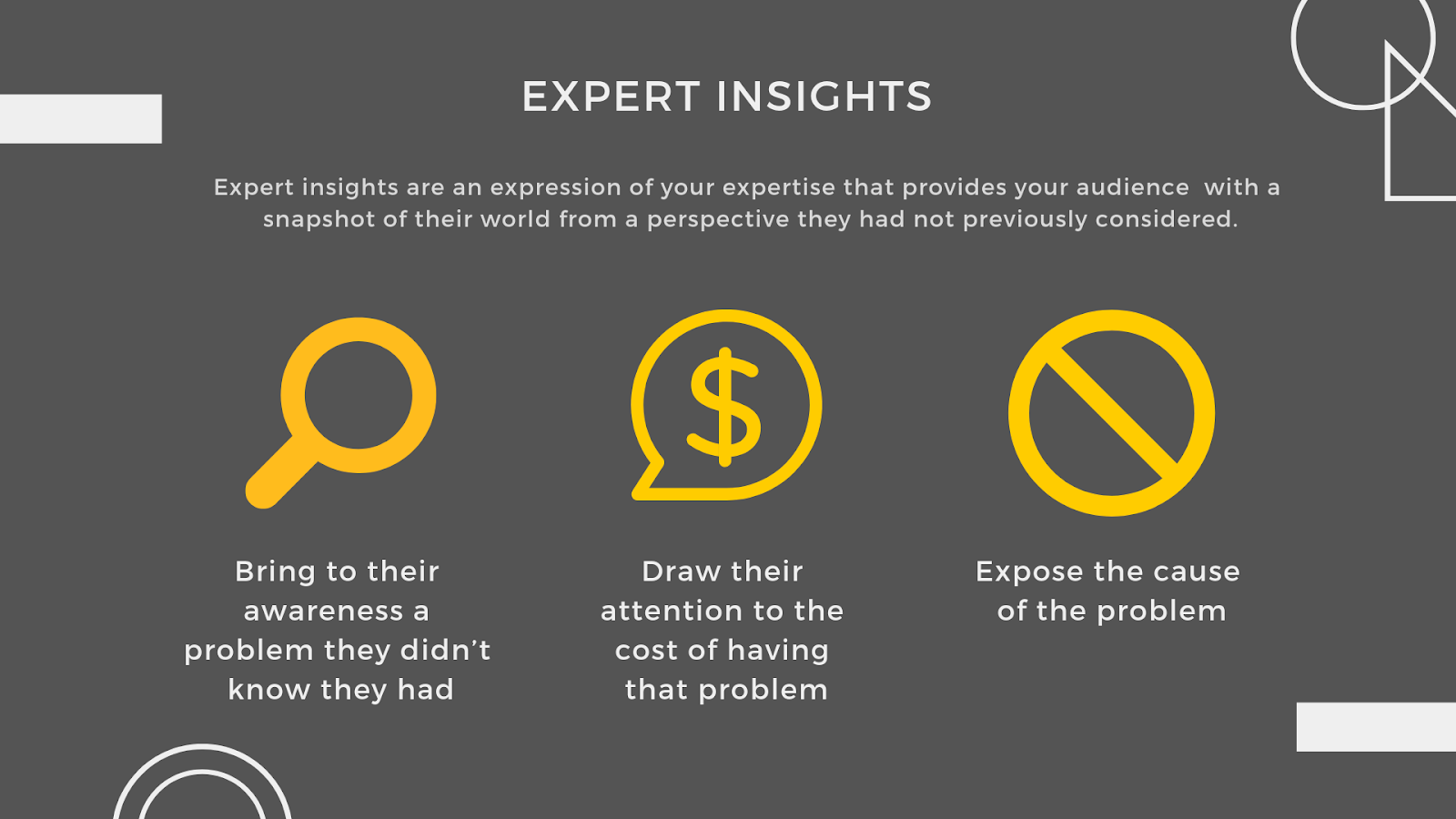 Expert insights