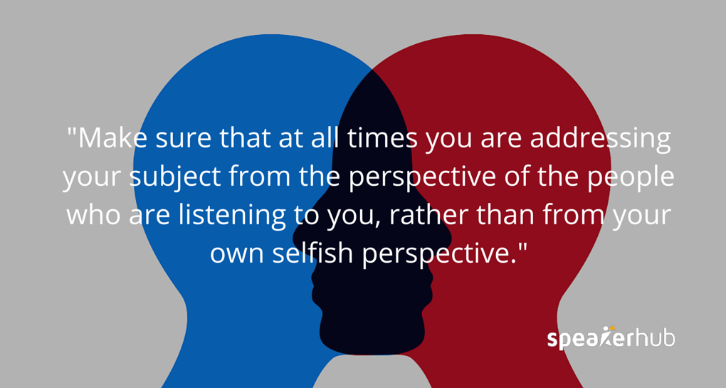 Ken Molay: Please think from the perspective of your attendee, not from your own perspective.