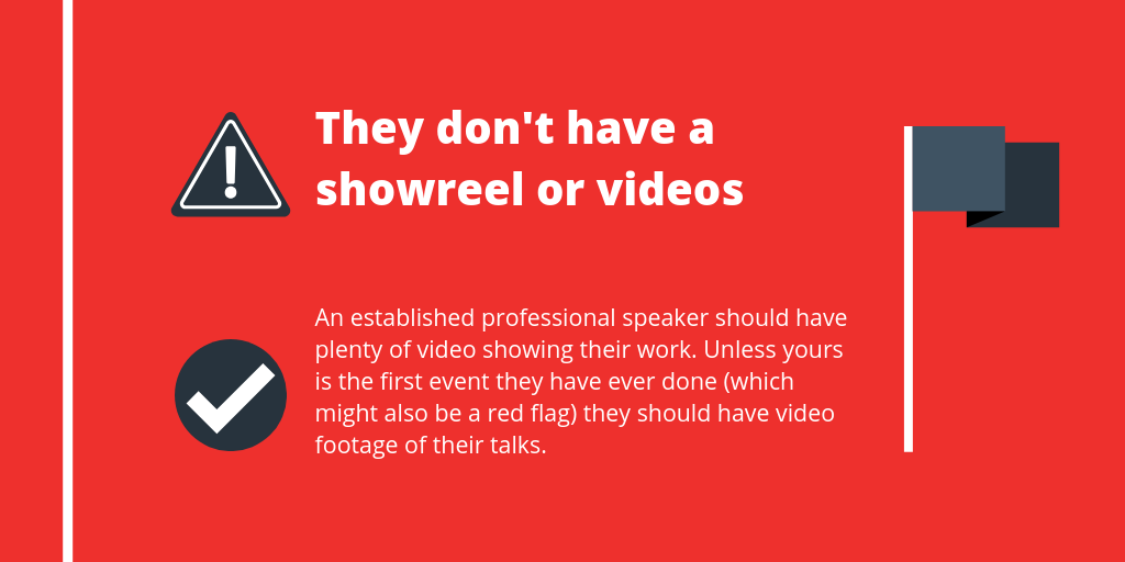 No showreel or available videos