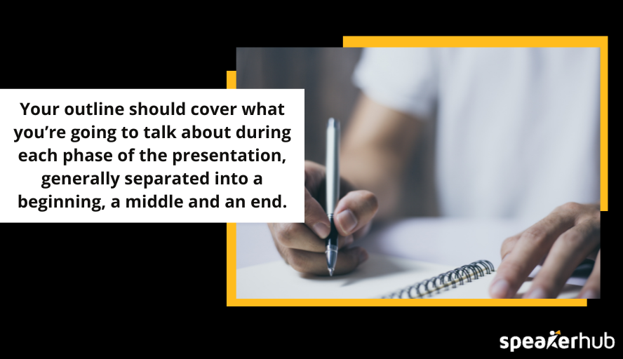 Prepare your outline