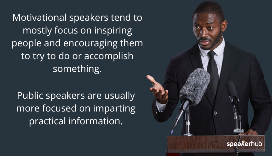 Public Speakers and Motivational Speakers