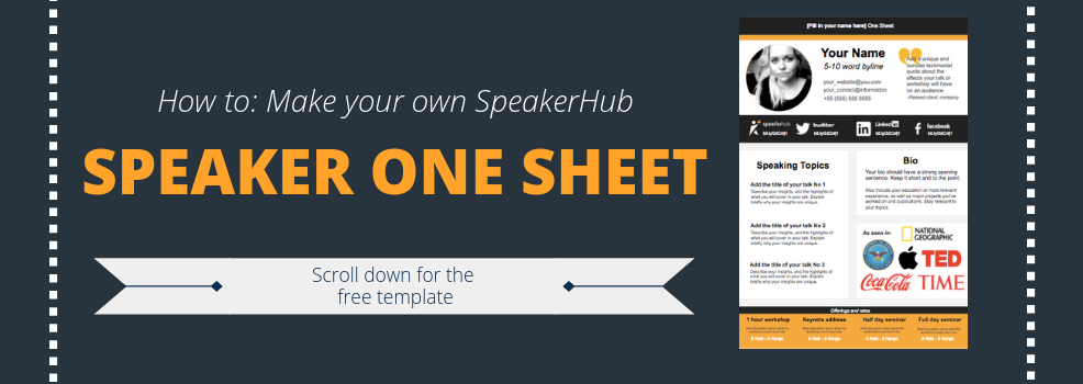 one sheet template