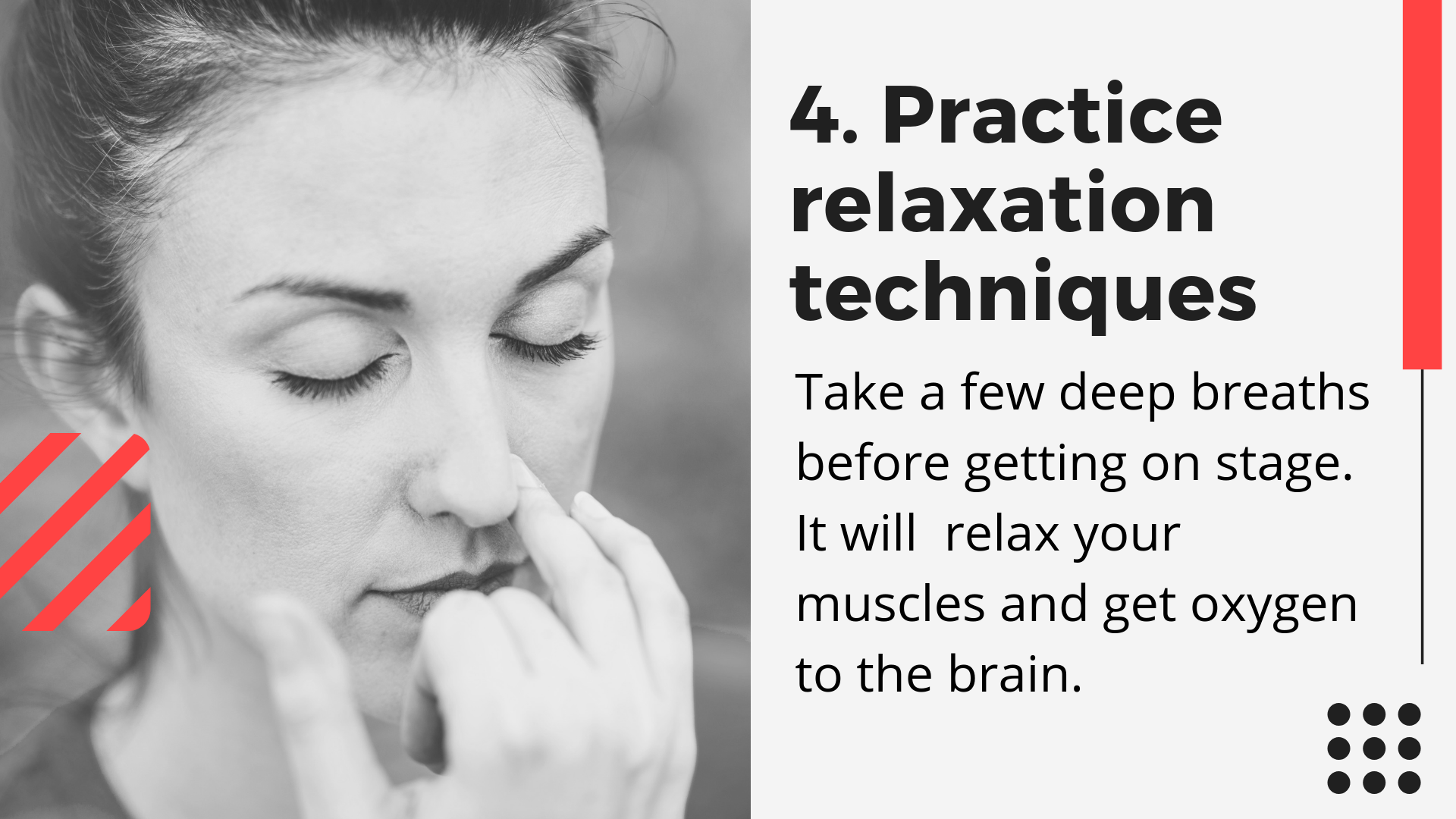Speaking tip_Practice some relaxation techniques_SpeakerHub
