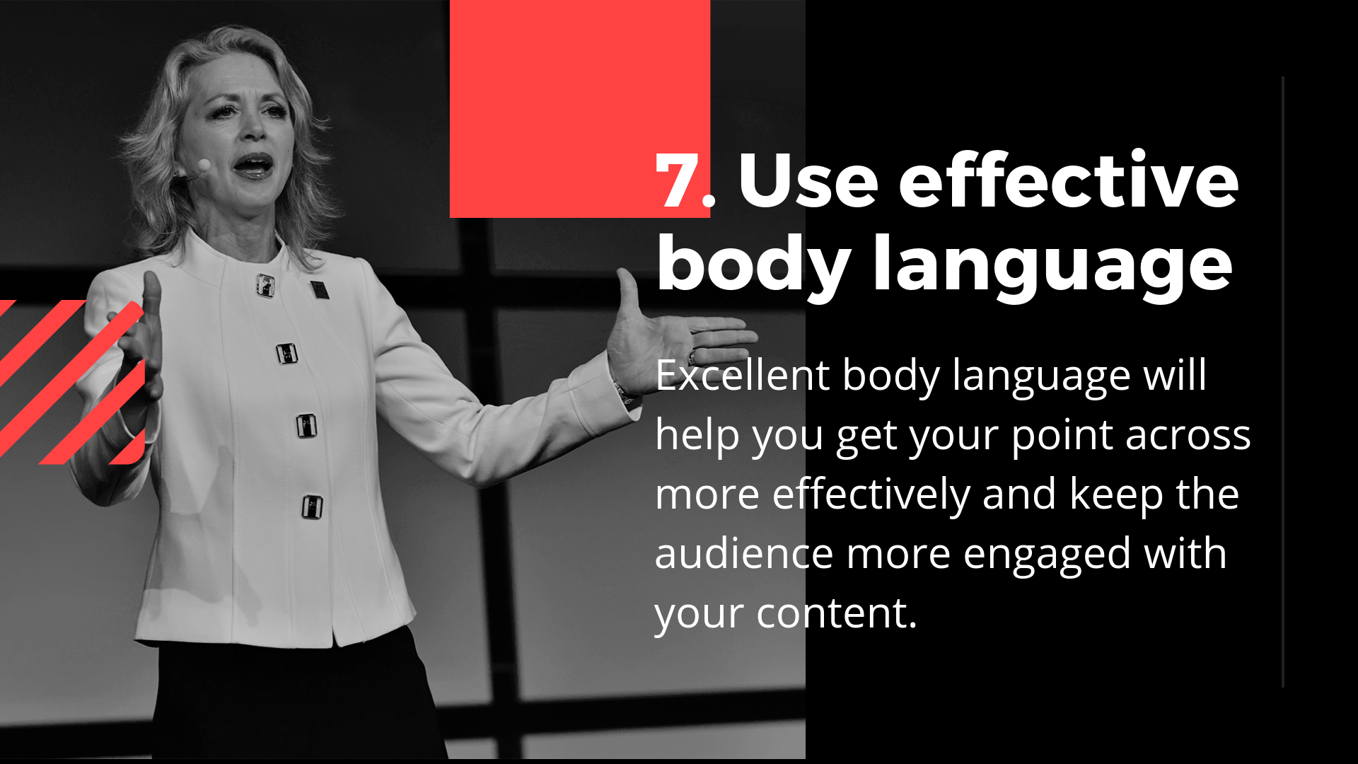 Speaking tip_Use effective body language_SpeakerHub