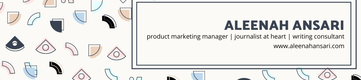 Aleenah Ansari's cover banner