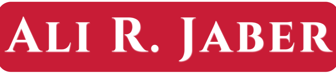 Ali R. Jaber's cover banner