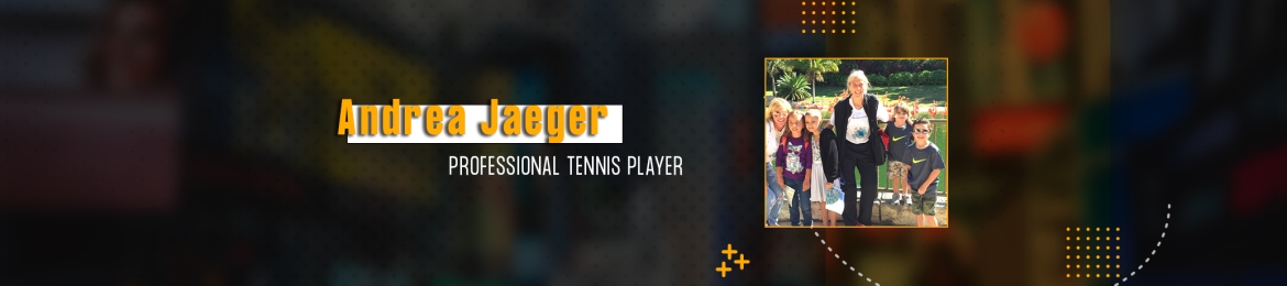 Andrea Jaeger's cover banner