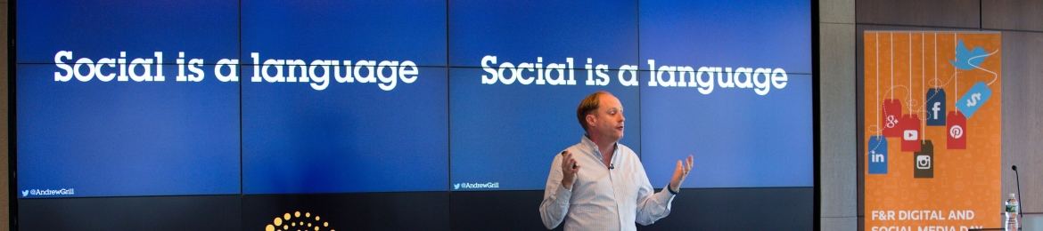 Andrew Grill's cover banner