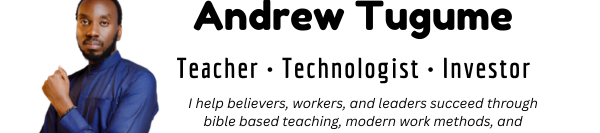 Andrew Tugume's cover banner