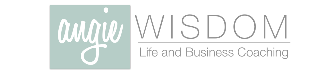 Angie Wisdom's cover banner