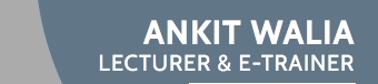 Ankit Walia's cover banner
