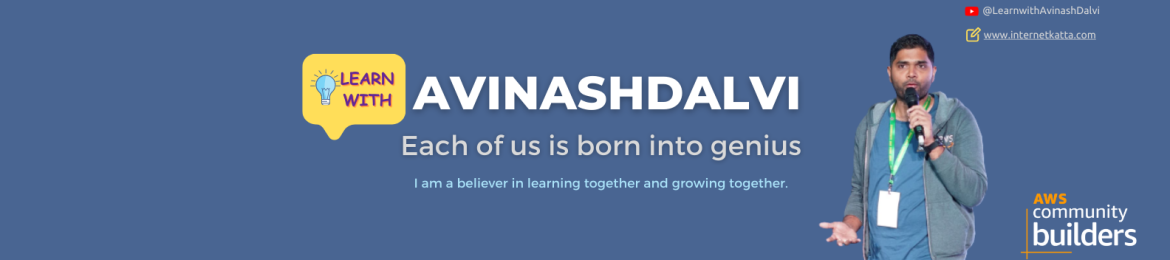 Avinash Dalvi's cover banner