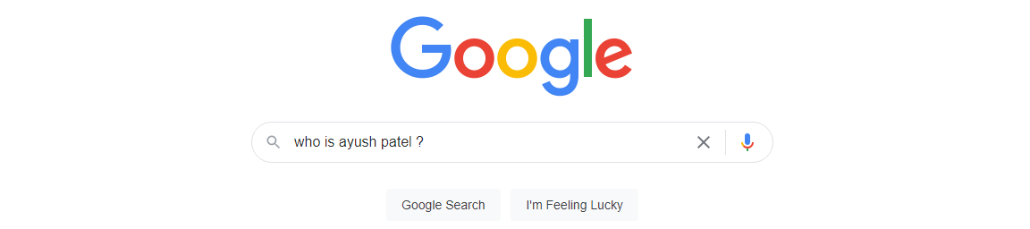 Ayush Patel's cover banner