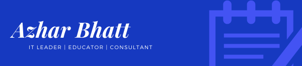 Azhar Bhatt's cover banner