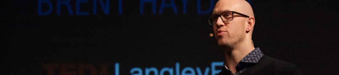 Brent Hayden's cover banner