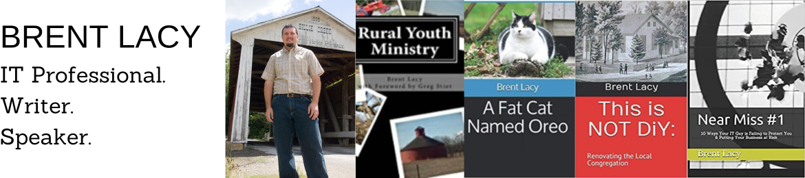 Brent Lacy's cover banner