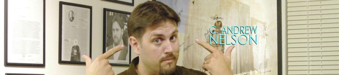 C. Andrew Nelson's cover banner