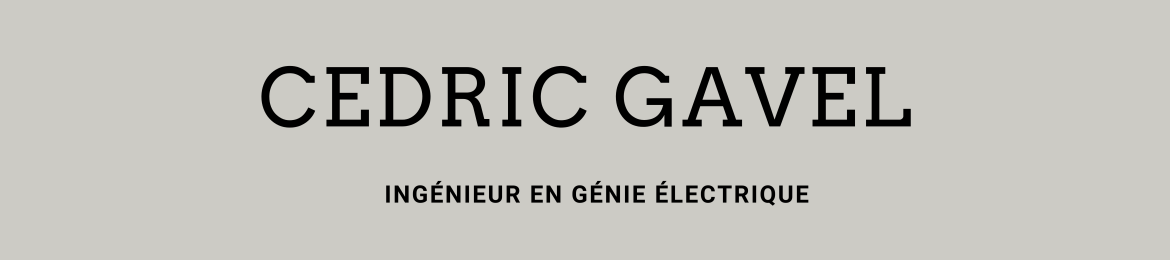 Cedric Gavel's cover banner