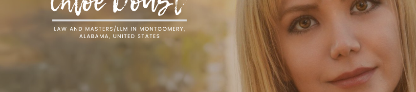 Chloe Doust's cover banner