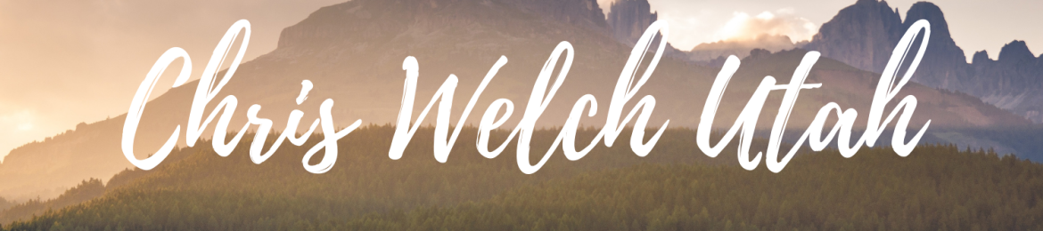 Chris Welch Utah's cover banner