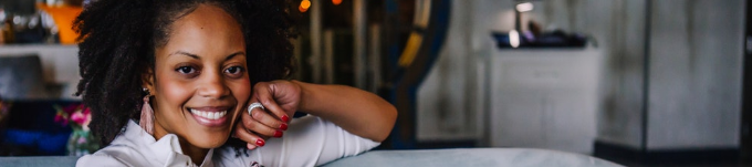 Christine Sanni, Author's cover banner