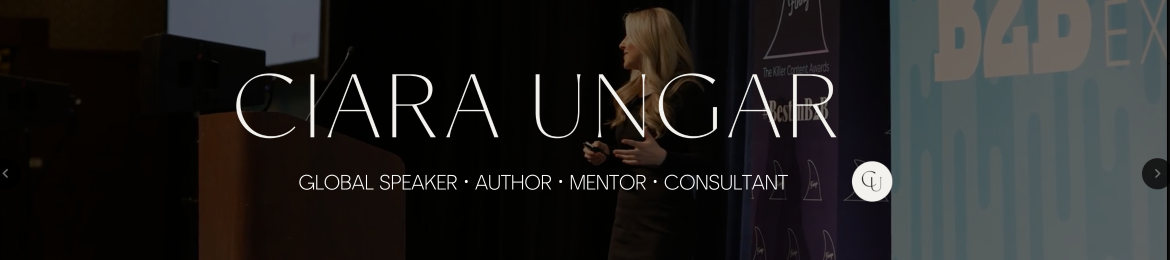 Ciara Ungar's cover banner