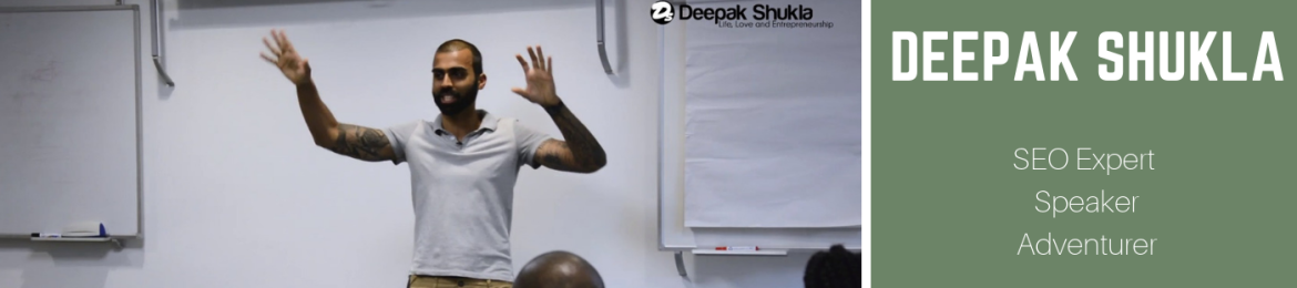 Deepak Shukla's cover banner