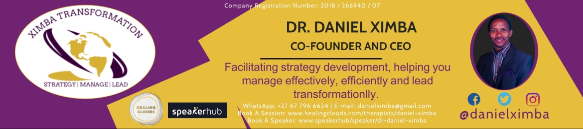 Dr. Daniel Ximba's cover banner