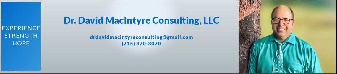 Dr. David  MacIntyre's cover banner