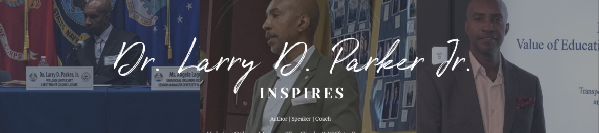 Dr. Larry D. Parker Jr.'s cover banner