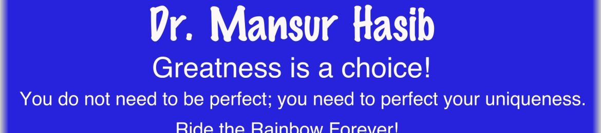 Dr. Mansur Hasib's cover banner