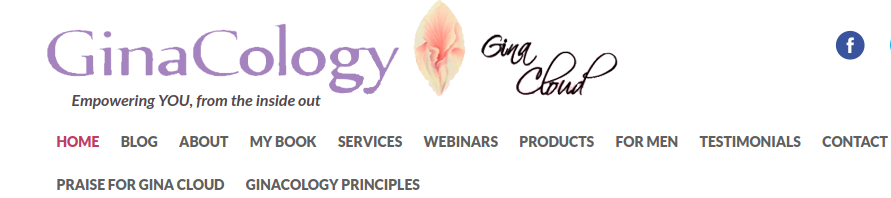 Gina Cloud's cover banner