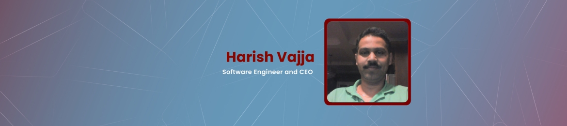 Harish Vajja's cover banner