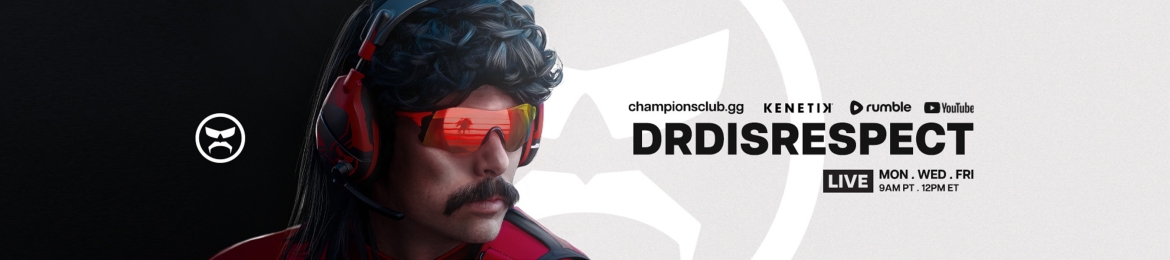 Dr Disrespect (Guy Beahm)'s cover banner