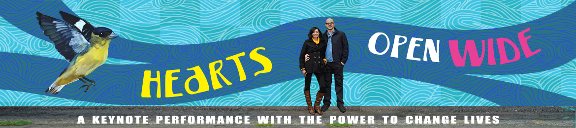 Ivy and Noah Hearts Open Wide's cover banner