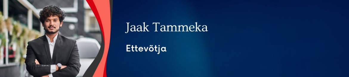 Jaak Tammeka's cover banner