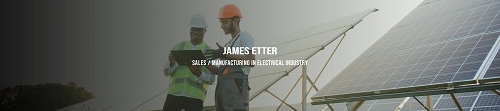 James Etter's cover banner