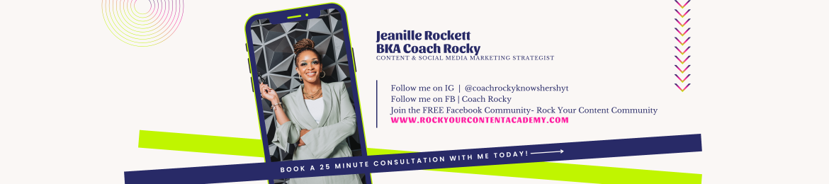 Jeanille Rockett's cover banner