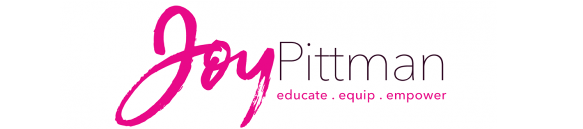 Joy Pittman's cover banner