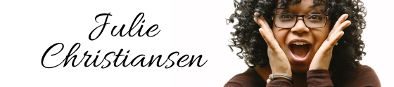 Julie Christiansen's cover banner