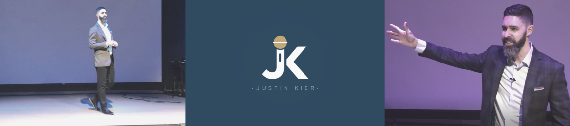 Justin Kier's cover banner