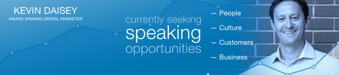 Kevin Daisey's cover banner