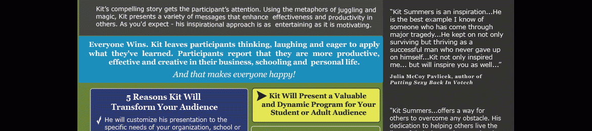 Kit Summers's cover banner